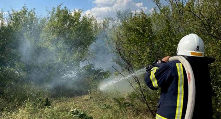 В Николаеве зафиксировано девять пожаров - ГСЧС