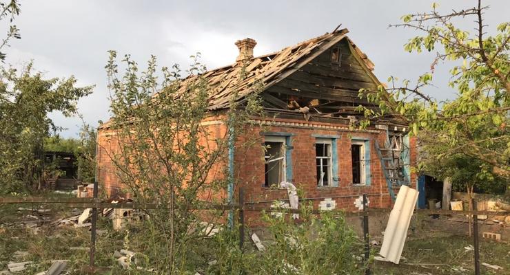 Военные РФ на Донбассе разрушили 23 жилых дома
