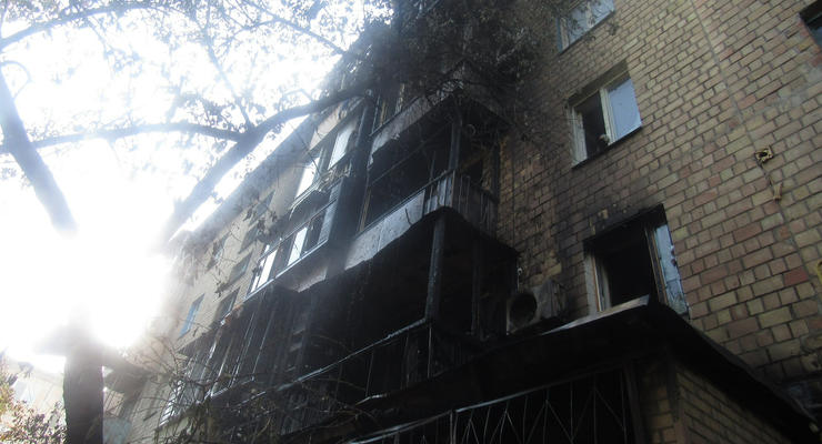 В Киеве неосторожный курильщик сжег 10 квартир