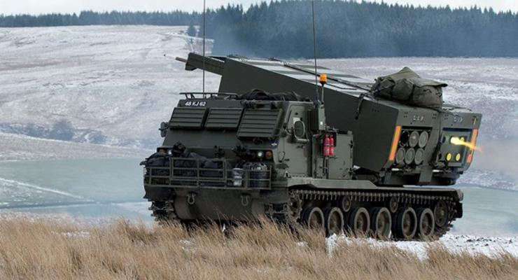 Обнародованы первые кадры применения М270 MLRS в Украине