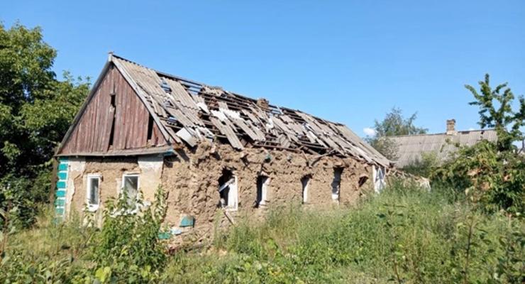 Город Орехов на Запорожье снова подвергся обстрелу