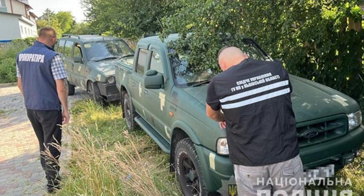 Львовские полицейские разоблачили продажу авто, предназначенных для ВСУ