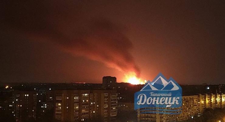 В Донецке после обстрела пивзавода произошел выброс аммиака