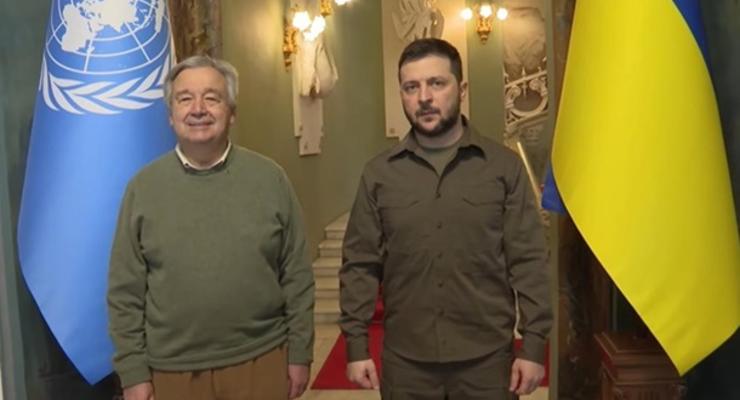 Генсек ООН вновь приедет в Украину