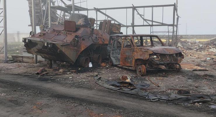 ВСУ уничтожили базу оккупантов в Новой Каховке: видео