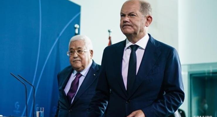 Германия начала расследования против президента Палестины
