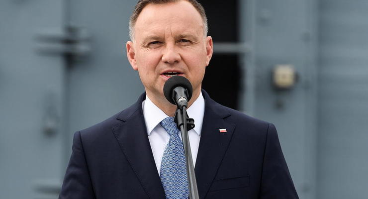 Президент Польши Анджей Дуда прибыл в Киев