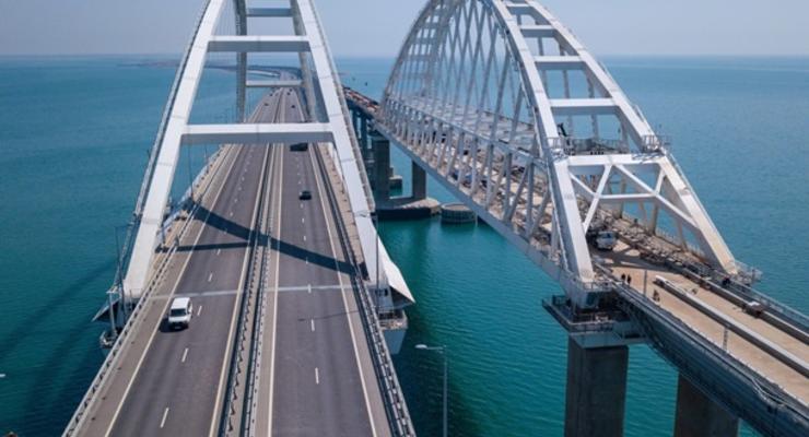 Крымский мост закрыт на въезд в Симферополь - СМИ