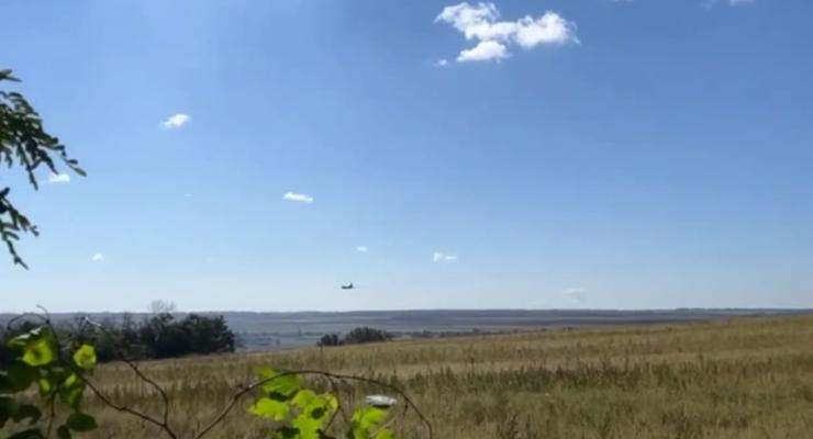 Над Харьковщиной ВСУ сбили российский Су-25: видео