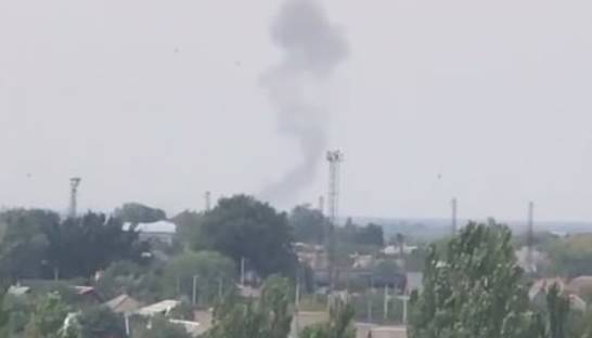 Оккупанты в Мелитополе курят на аэродроме: Федоров сообщил о взрыве