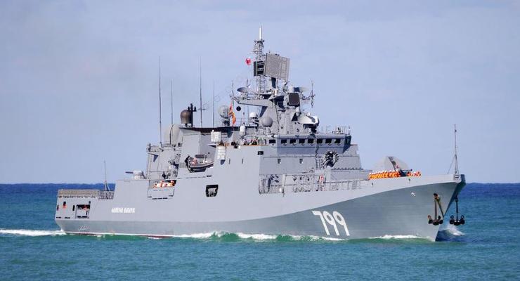 На украинские корабли нанесут отметки о боевых заслугах