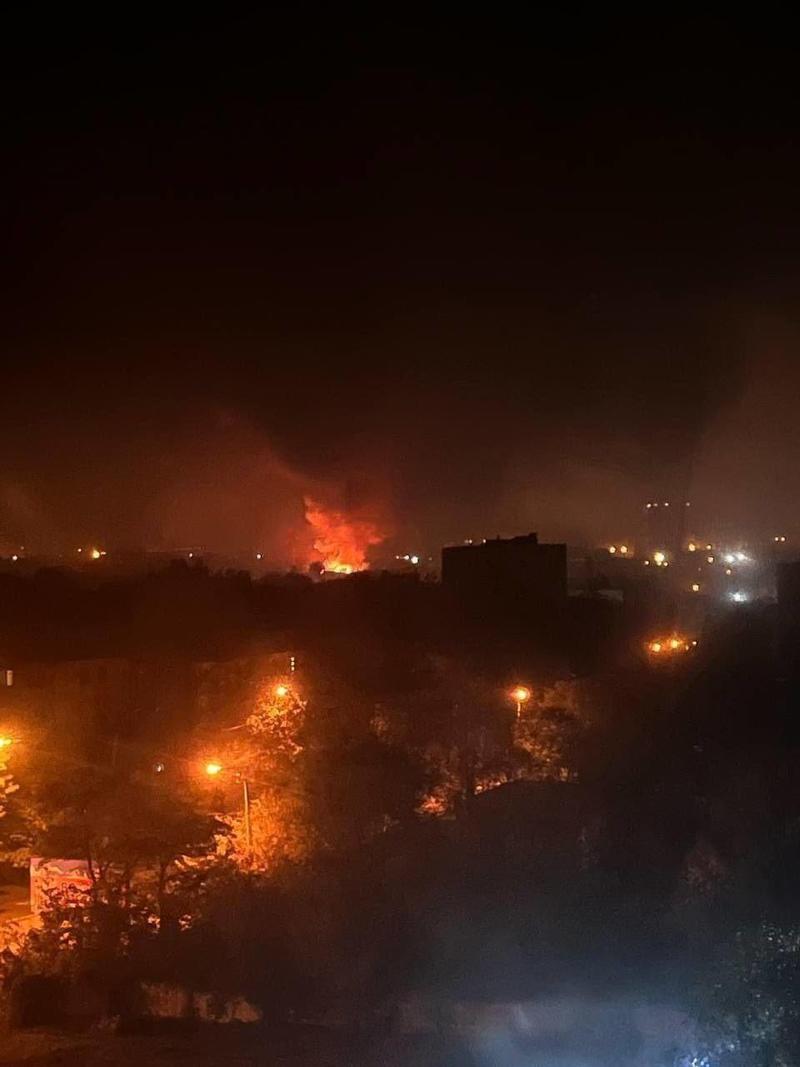 В окупованих містах Луганщини – вибухи. / t.me/serhiy_hayday
