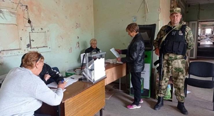 Російські окупанти озвучили остаточні "результати референдумів"