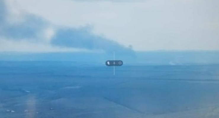 ЗСУ показали збиття двох російських літаків Су-25 на Донеччині