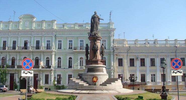 Влада Одеси відмовилася прибрати пам'ятник Катерині Другій