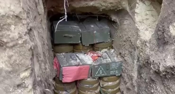 Возле дамбы на Харьковщине нашли 650 кг взрывчатки