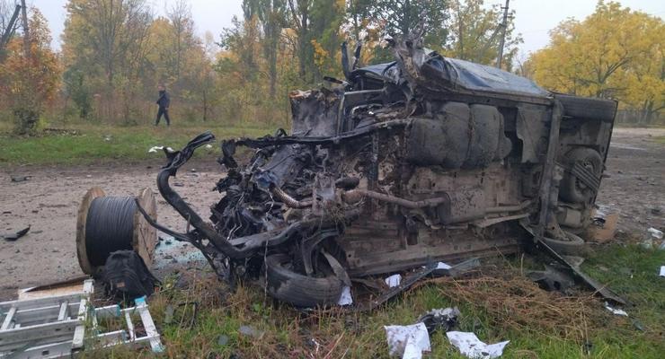 На Сумщині підірвався на міні автомобіль "Укртелекому": є загиблі