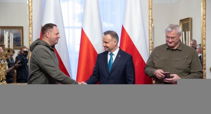 Єрмак і Дуда обговорили взаємодію України та Польщі в рамках НАТО