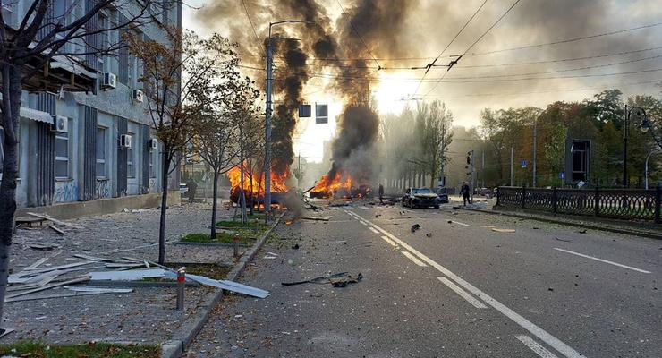 Россия ударила по Киеву: есть жертвы