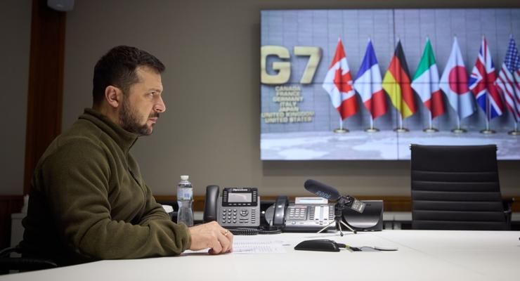 Зеленский предложил G7 разместить наблюдателей на белорусской границе