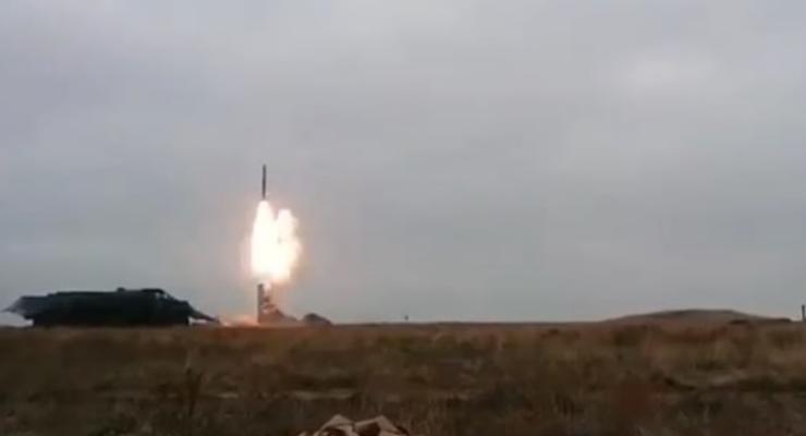 Появилось видео работы украинской ПВО