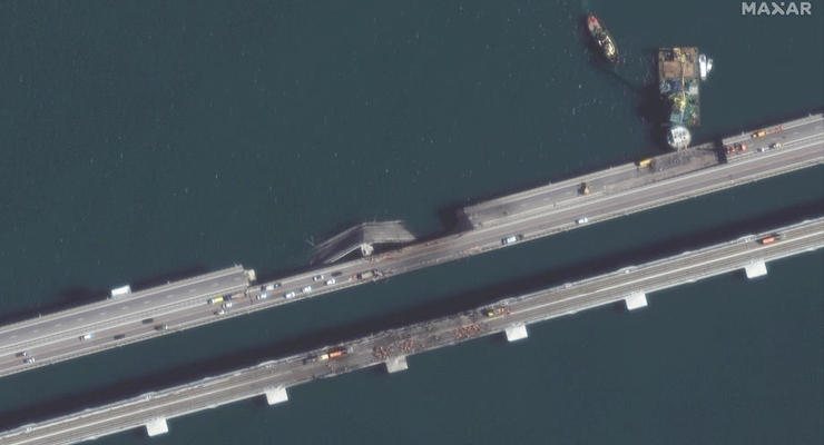 Крымский мост будут ремонтировать до июля