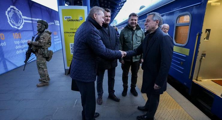 В Украину прибыл президент Швейцарии