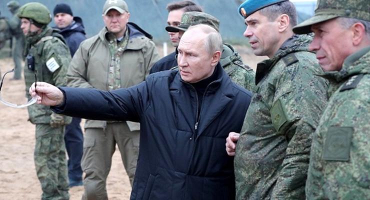 Путин лично проверил ход подготовки мобилизованных