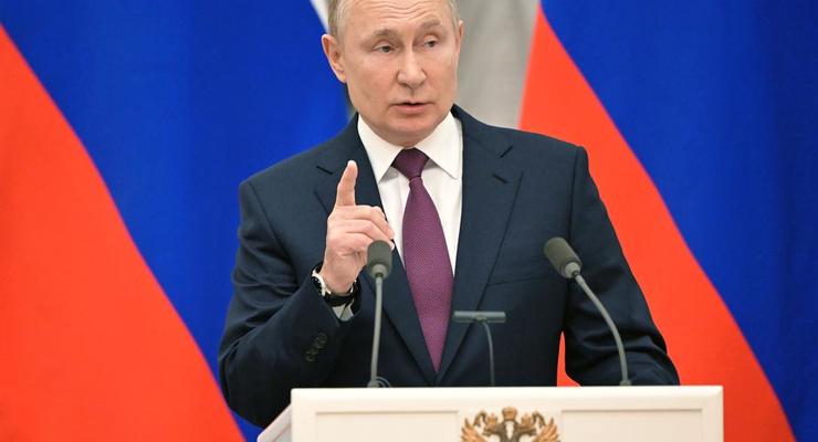 Путін назвав три причини нападу на Україну