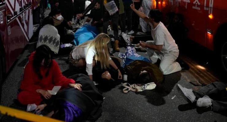 Смертельный Хэллоуин в Сеуле: среди погибших есть иностранцы