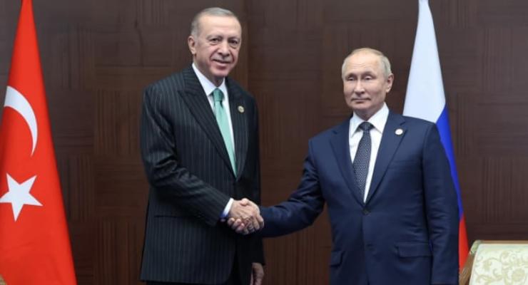 Появились первые подробности телефонного разговора Эрдогана и Путина
