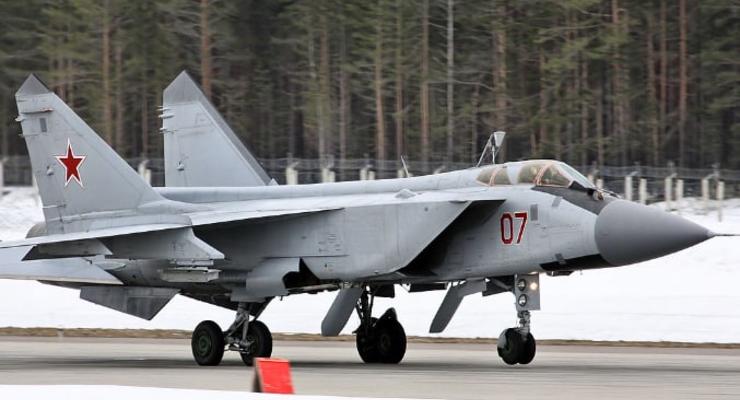 В Беларуси находятся 3 российских МиГ-31К, которые могут нести ракеты "Кинжал"