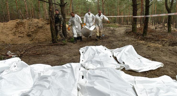 На деоккупированных территориях обнаружили еще 868 тел гражданских