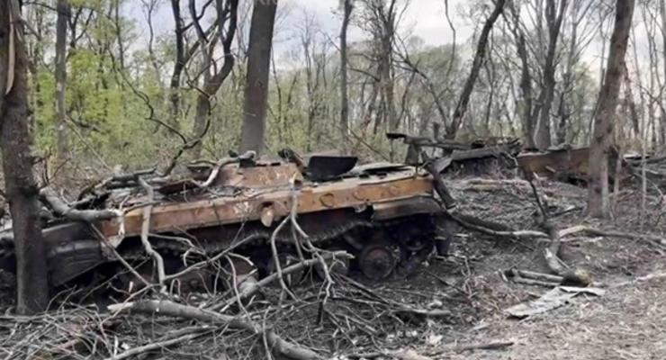 ВСУ показали уничтожение вражеских БТР возле Гуляйполя