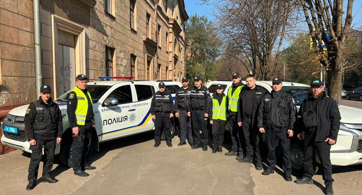 В Херсон вернулась украинская полиция