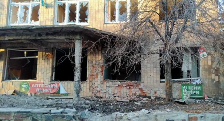 В Торецке россияне обстреляли больницу, роддом и профилакторий