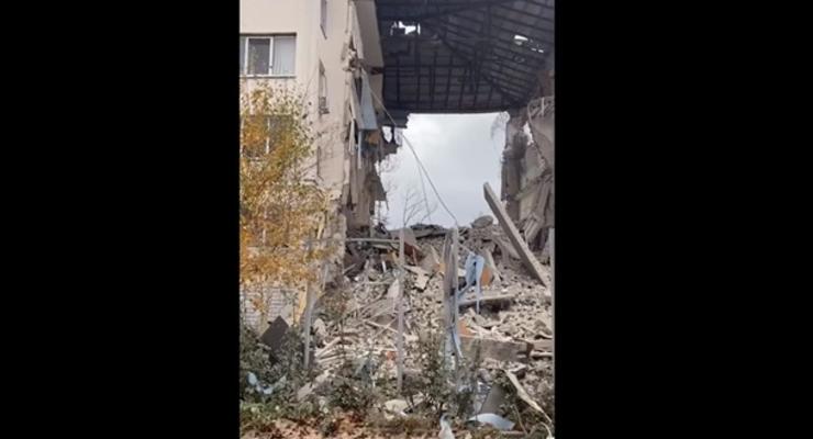 На Херсонщине взорвали здание Главного управления полиции