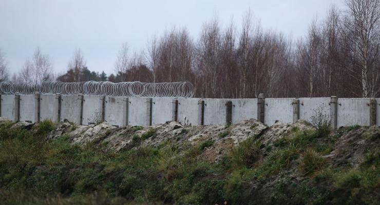 Белорусы показали, какой забор построила Украина на границе