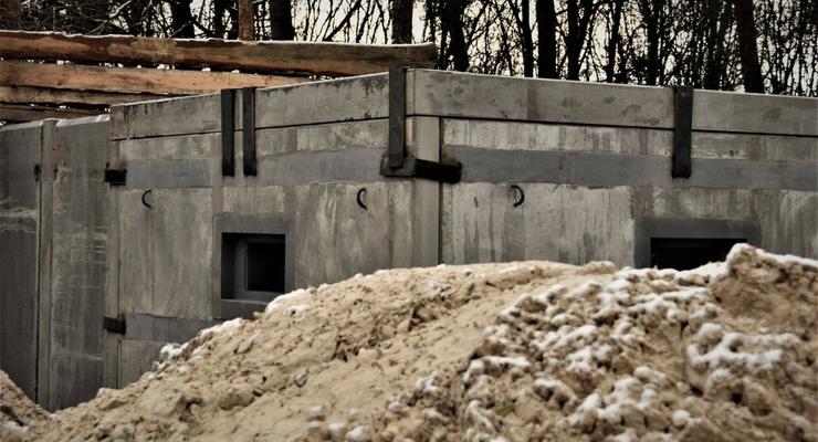 В Киеве строят 30-тонные огневые сооружения для защиты от повторного наступления