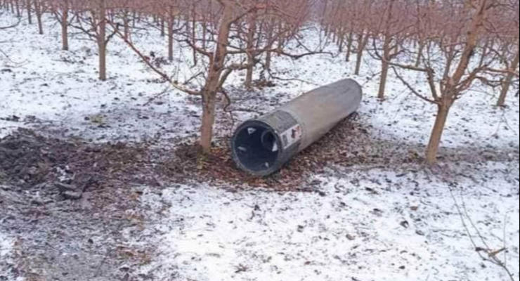 В Молдове упала ракета