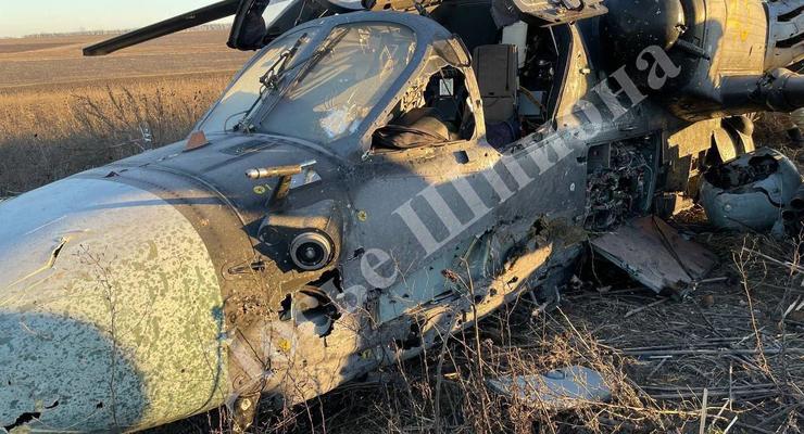 Росіяни збили власний гелікоптер під Запоріжжям