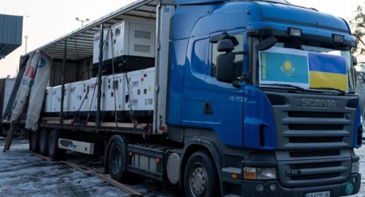Казахстан передал Украине мощные генераторы для больниц