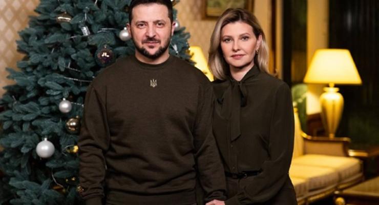 Зеленский поздравил украинцев с Новым годом