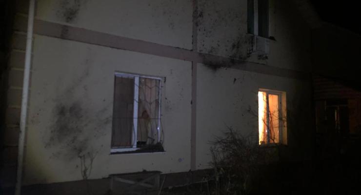 Ночная атака дронов на Киевщину: появились фото последствий