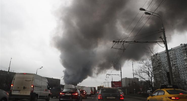 В Белгородской области масштабный пожар на военном объекте