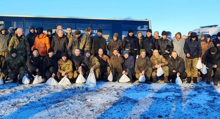 Украина освободила из плена еще 50 военных