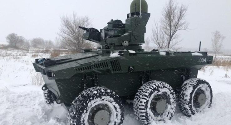 Россия отправит на войну боевых роботов