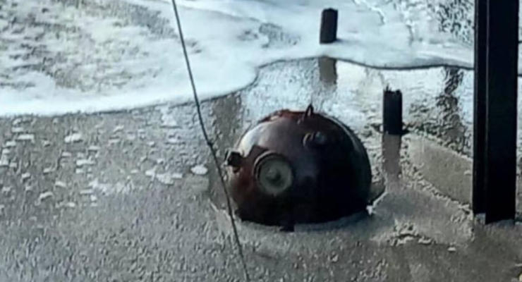 ЗСУ знешкодили міну, яку викинуло на узбережжя Одещини