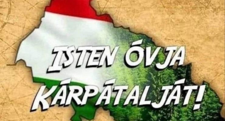 Депутат облсовета изобразила Закарпатье в цветах венгерского флага - СМИ