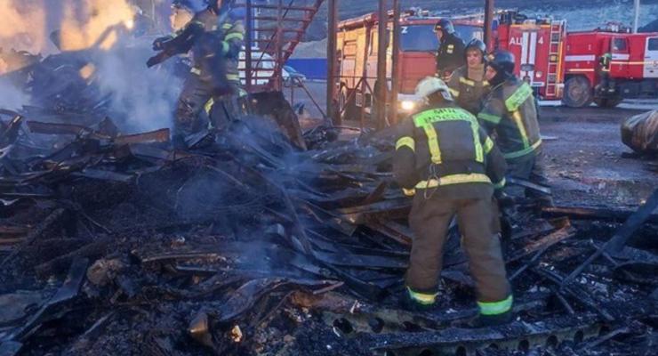 Під час пожежі під Севастополем загинули будівельники